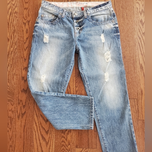 Vintage Guess Mid Rise Ankle Jeans - Picture 1 of 6
